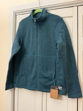 The North Face women’s full zip fleece jacket size L